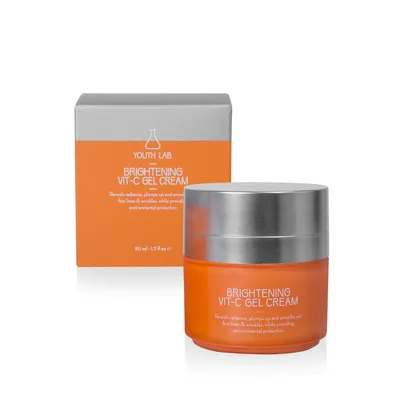 Gel-crema hidratanta cu Vitamina C Brightening, 50ml, Youth Lab