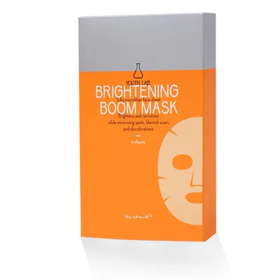 Set masti pentru luminozitate Brightening Boom, 4 x 23g, Youth Lab