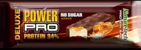 Baton energizant cu caramel sarat Power Pro Deluxe, 80g, Nature Tech