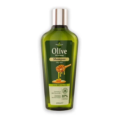Sampon cu miere pentru par gras, 200ml, Herbolive