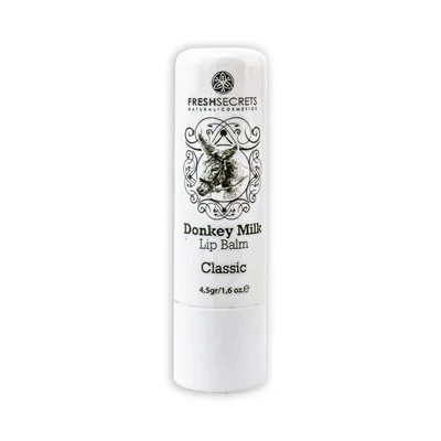 Balsam de buze clasic cu lapte de magarita SPF30, 4.5g, Fresh Secrets