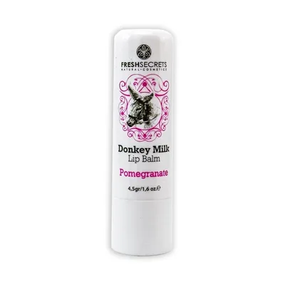 Balsam de buze cu lapte de magarita si rodie SPF30, 4.5g, Fresh Secrets