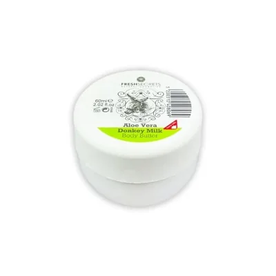 Unt de corp cu lapte de magarita si aloe vera, 60ml, Fresh Secrets