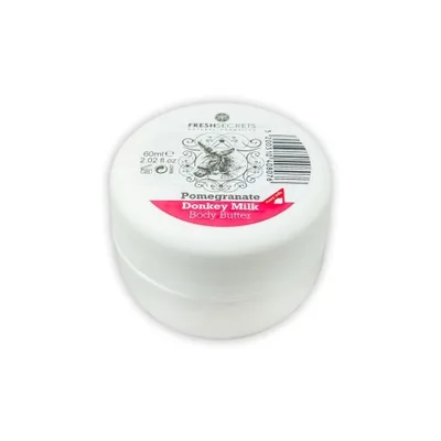 Unt de corp cu lapte de magarita si rodie, 60ml, Fresh Secrets