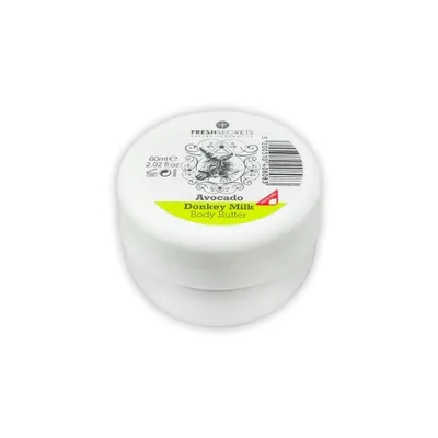 Unt de corp cu lapte de magarita si ulei de avocado, 60ml, Fresh Secrets