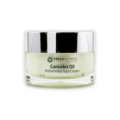 Crema de ochi extra-hidratanta cu ulei de canabis, 50ml, Fresh Secrets