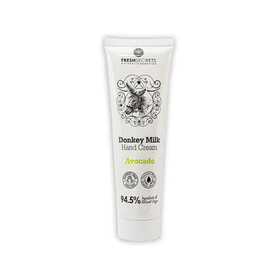 Crema de maini cu lapte de magarita si ulei de avocado, 100ml, Fresh Secrets