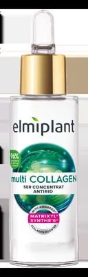 Serum antirid pentru fata multiCollagen, 30ml, Elmiplant