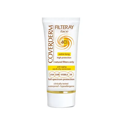 Crema de fata cu SPF40 Filteray Face, 50ml, Coverderm