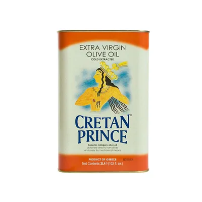Ulei de masline extravirgin in cutie de metal Printul Cretan, 1l, Creta Oil