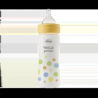 Biberon cu tetina din silicon si flux mediu Perfect Easy Baieti 2 luni+, 250ml, Chicco