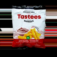 Snack din orez cu aroma de barbeque, 65g, Tastees
