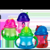 Pahar cu pai Vari-Flo Flip It +12 luni, 360ml, Nuby