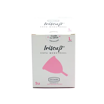 Cupa menstruala Marimea L Roz, 1 bucata, Iriscup