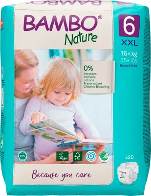 Scutece Ecolabel Nr. 3 pentru 4-8 kg, 28 bucati, Bambo Nature