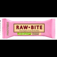 Baton fara gluten si fara zahar cu migdale crocante Organic Crunchy Almond, 45g, Raw Bite