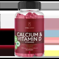 Calciu + Vitamina D ursuleti gumati vegani, 60 jeleuri, Vitayummy