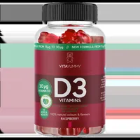 Vitamina D3 ursuleti gumati vegani, 60 jeleuri, Vitayummy