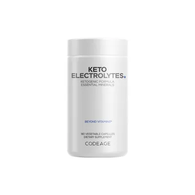 Electroliti pentru dieta keto, 180 capsule, CodeAge