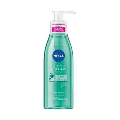Gel de curatare Cleansing Derma Skin Clear, 150ml, Nivea