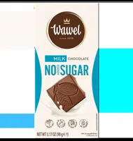 Ciocolata cu lapte fara zahar adaugat, 90g, Wawel