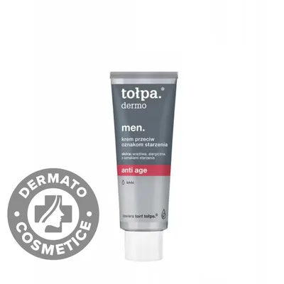 Crema impotriva semnelor de imbatranire Dermo Man Anti-Age, 40ml, Tolpa