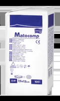 Comprese nesterile tifon 8 straturi 17 fire 7.5x7.5cm, 100 bucati, Matopat