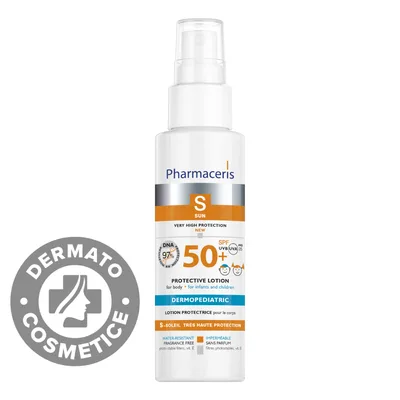 Spray cu protectie solara SPF50+ pentru copii S, 150ml, Pharmaceris