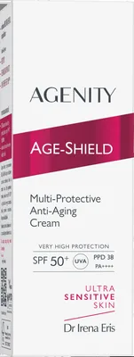 Crema anti-aging Age-Shield Multi-Protective SPF50+, 50ml, Agenity