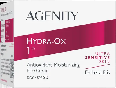 Crema de zi hidratanta antioxidanta Hydra-Ox 1 SPF20, 50ml, Agenity