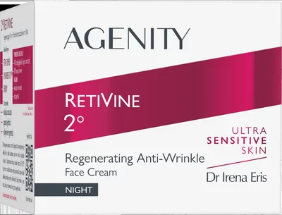 Crema de noapte antirid cu efect regenerator RetiVine 2, 50ml, Agenity