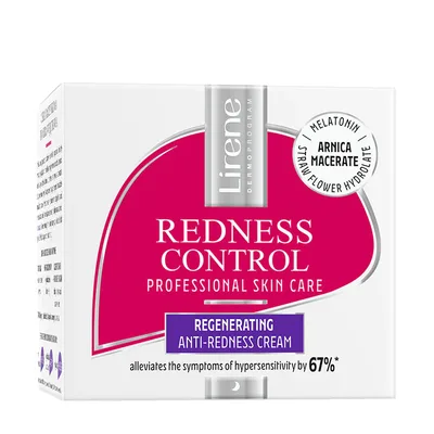 Crema cu efect regenerator pentru fata Redness Control 50ml, Lirene