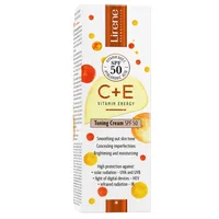 Crema tonica cu pigmenti naturali Vitamin Energy Pro C + E SPF 50, 30ml, Lirene