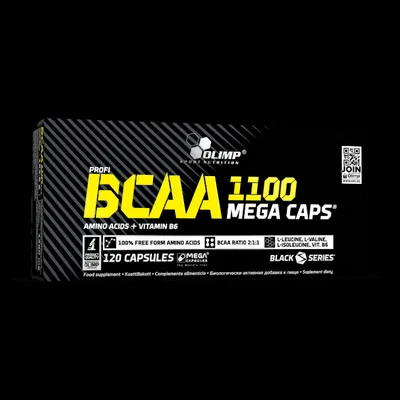 Aminoaicizi BCAA Mega Caps, 120 capsule, Olimp Sport Nutrition