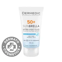Fluid ultra light pentru ten uscat si normal cu SPF50+ Sunbrella, 40ml, Dermedic