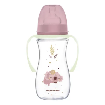Biberon anticolici cu gat larg Sleepy Koala 35/238_PIN, 300ml, Canpol babies