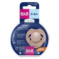 Suzeta din silicon pentru 0 - 6 luni Prime Blush 34/405, 1 bucata, LOVI