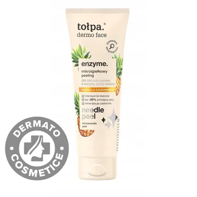 Peeling cu microace si 3 enzime Dermo Face Enzyme, 100ml, Tolpa