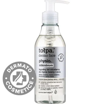 Gel de curatare pentru piele sensibila si alergica Dermo Face Physio Mikrobiom, 195ml, Tolpa