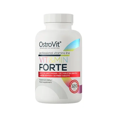 Vitamine & Minerale Forte, 120 tablete, OstroVit