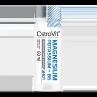 Magneziu lichid 375mg cu potasiu si B6 Shot, 80ml, OstroVit
