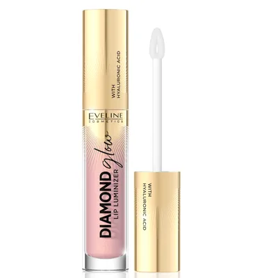 Luciu de buze iluminator Diamond Glow No. 04, 4.5ml, Eveline Cosmetics