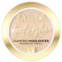 Pudra iluminatoare Feel the Glow Diamond No 1 Sparkle, 5g, Eveline Cosmetics