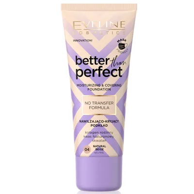 Fond de ten Better Than Perfect No. 04 Natural Beige, 30ml, Eveline Cosmetics