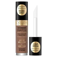 Bronzer lichid pentru ten Wonder Match 01, 5ml, Eveline Cosmetics