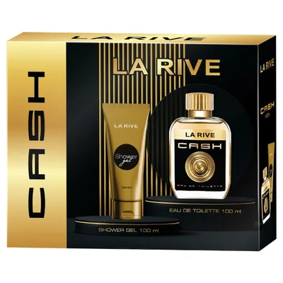 Pachet Cash Men Apa de toaleta 100ml + Gel de dus 100ml, La Rive
