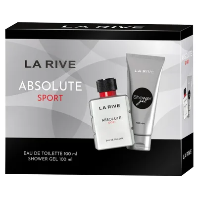 Pachet Absolute Sport Apa de toaleta 100ml + Gel de dus 100ml, La Rive