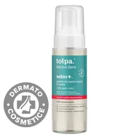 Spuma de curatare pentru ten gras si acneic cu AHA + LHA Dermo Face Sebio+, 150ml, Tołpa
