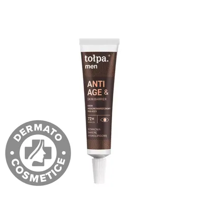 Crema anti-rid pentru conturul ochilor Men Anti Age & Skin Barrier, 10ml, Tolpa