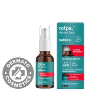 Serum cu retinoid HPR pentru ten gras si acneic Dermo Face Sebio+, 30ml, Tołpa